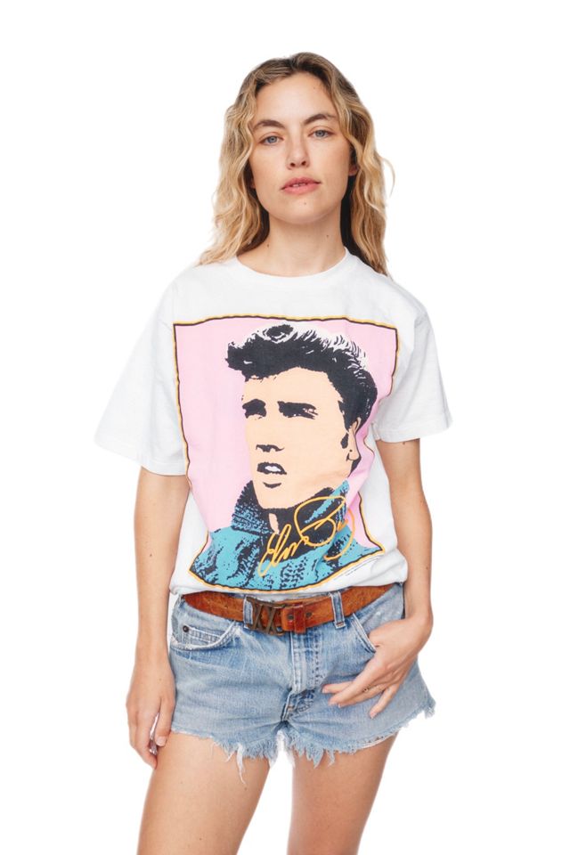 Vintage 1980's Elvis Presley T-Shirt Selected By Villains Vintage