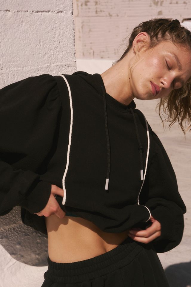 Posted this The Gym People cropped hoodie (with gold hardware