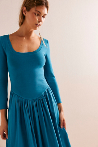 Aelia Drop-Waist Midi