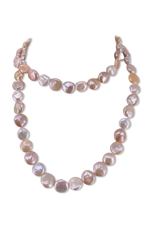 1980s Large Freshwater Pearl Necklace Selected By Ritual Vintage #1