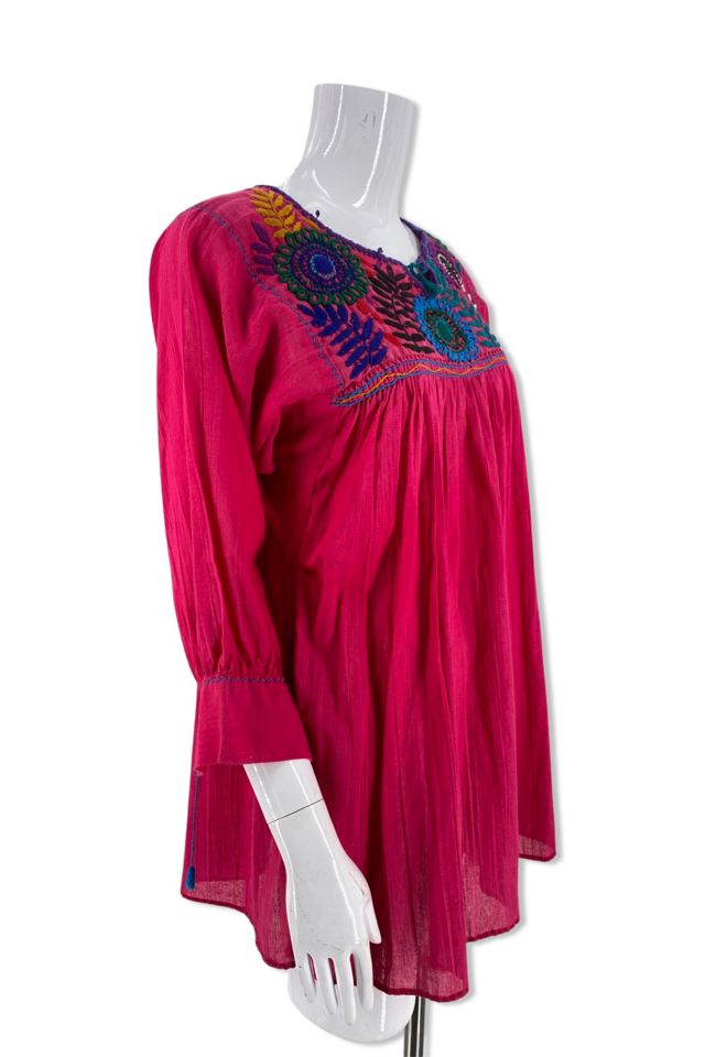 Vintage Hand Embroidered Peasant Blouse Selected By Ritual Vintage #1