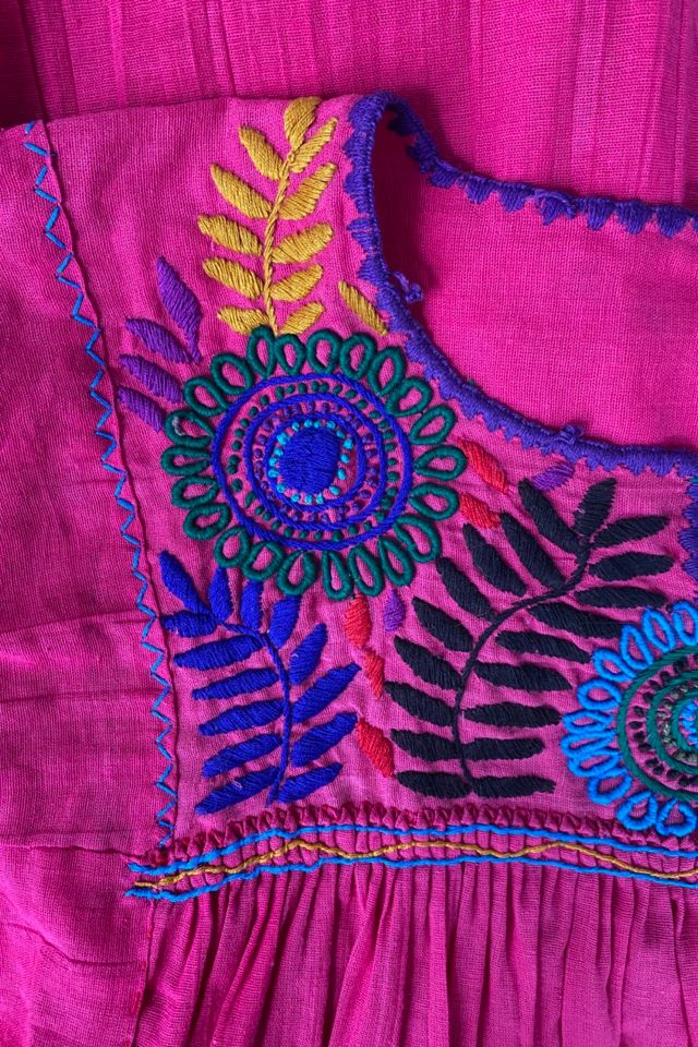 Vintage Hand Embroidered Peasant Blouse Selected By Ritual Vintage #3