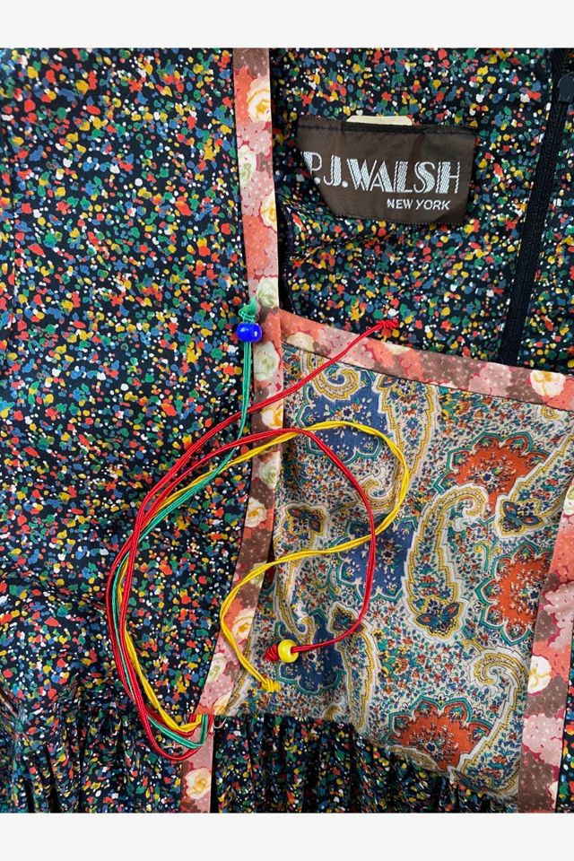 1970s Patchwork Peasant Dress Selected By Ritual Vintage #3