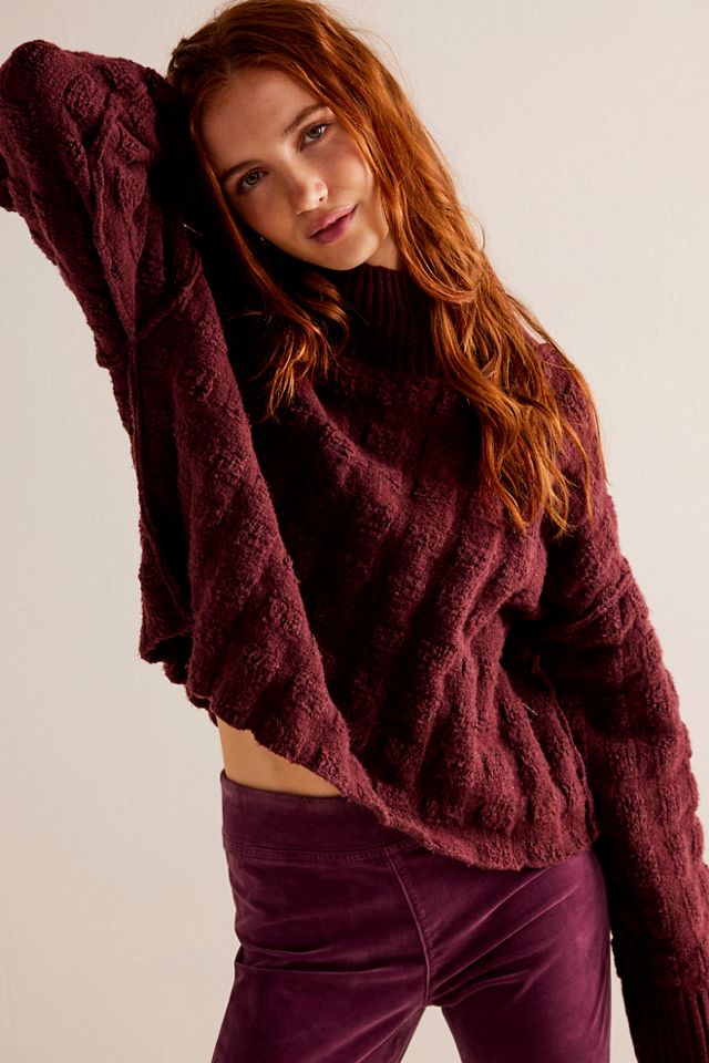 Free people mock turtleneck best sale