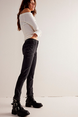 【Free People】ビーコン ミッドライズ スリム Free People Beacon Mid Rise Slim Crop Jeans for Women
