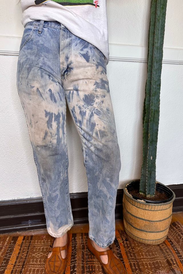 Vintage Bleached Rustler Denim Selected by Grievous Angel Vintage