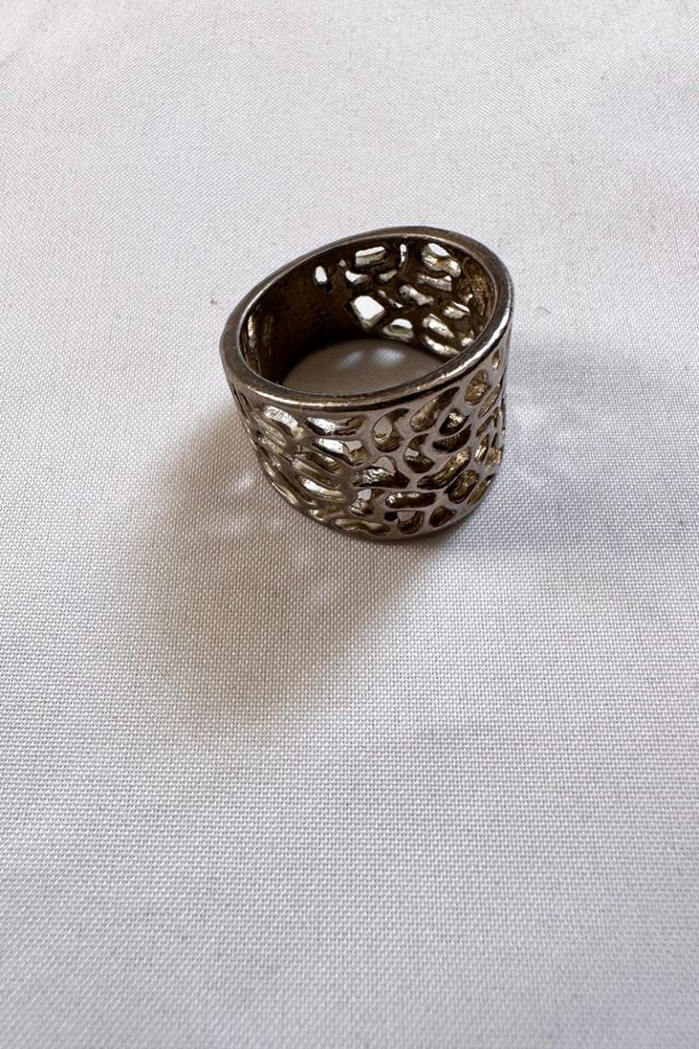 Vintage Silver Abstract Ring Selected by Cherry #1
