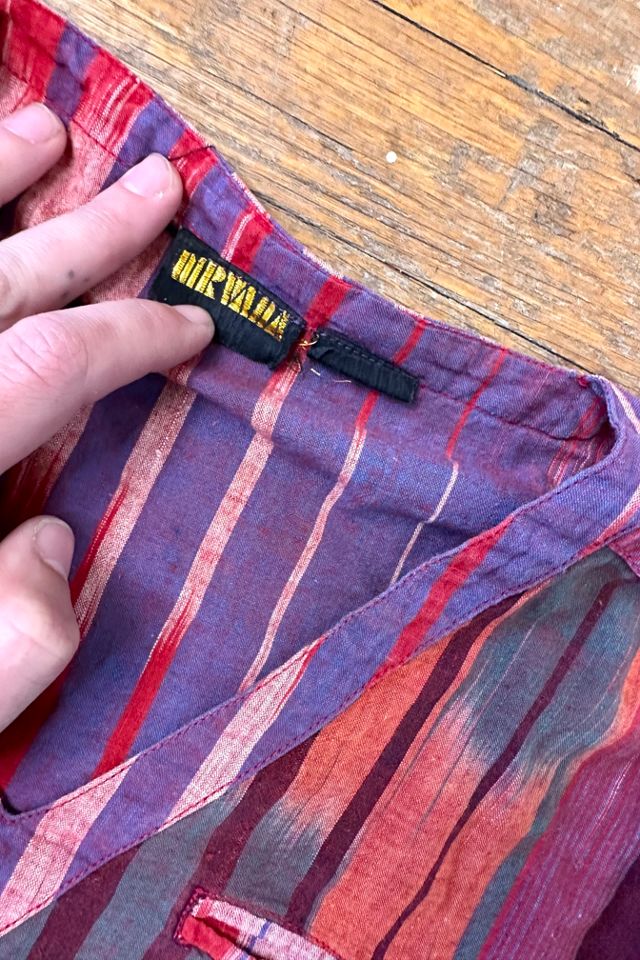 1970s Multi Stripe Hippie Shirt Selected by Cherry #3