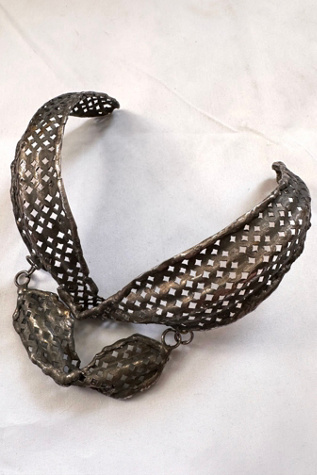 1970s Brutalist Metal Collar Selected by Cherry