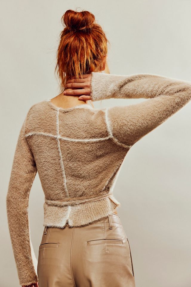 Tie It Up Wrap Sweater #2