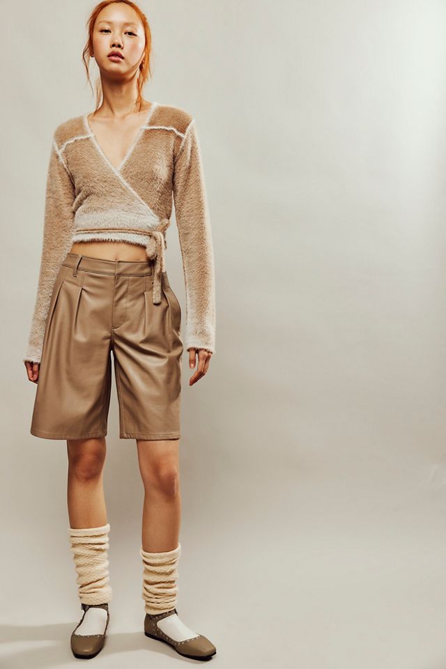 Tie It Up Wrap Sweater #3