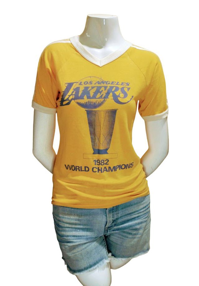 Vintage 1982 Lakers Championship Tee Selected by Garbage Soup