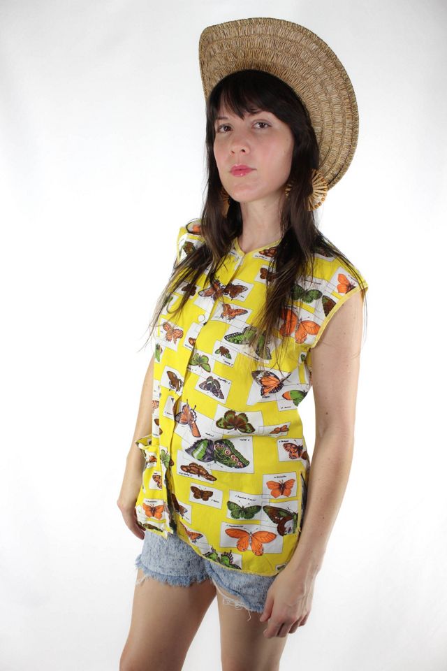 1970s Handmade Butterfly Species Tank Selected By Moons + Junes Vintage #3