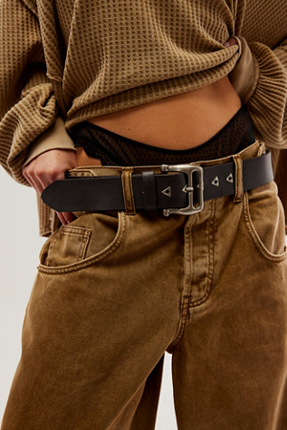 We The Free Ashby Belt at Free People in Black, Size: XS/S