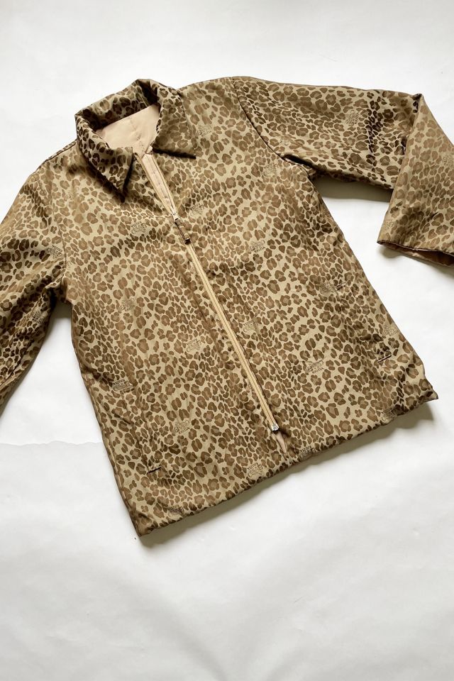 Vintage Krizia Animal Print Reversible Jacket Selected by FernMercantile #1