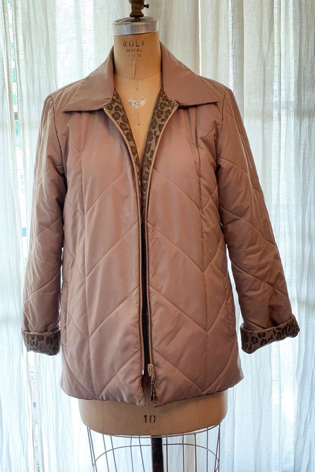 Vintage Krizia Animal Print Reversible Jacket Selected by FernMercantile #3
