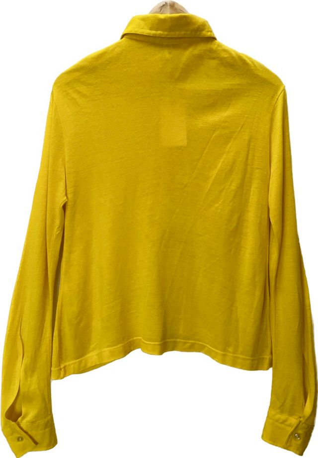 Vintage 1970’s Bright Yellow Button-down Shirt Selected by Nomad Vintage #1