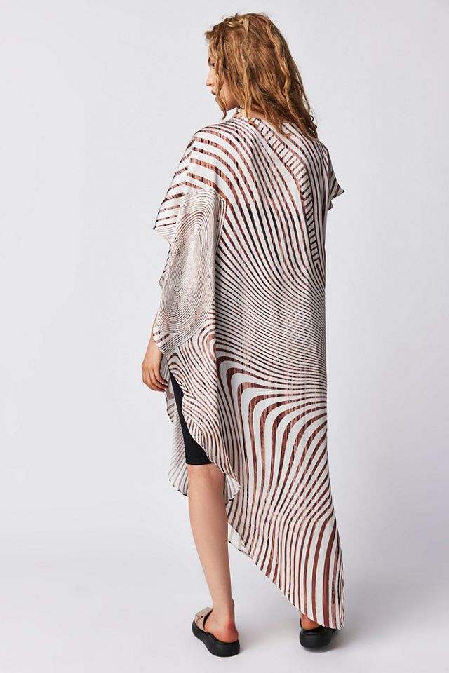 Willow Swirl Print Kaftan #1