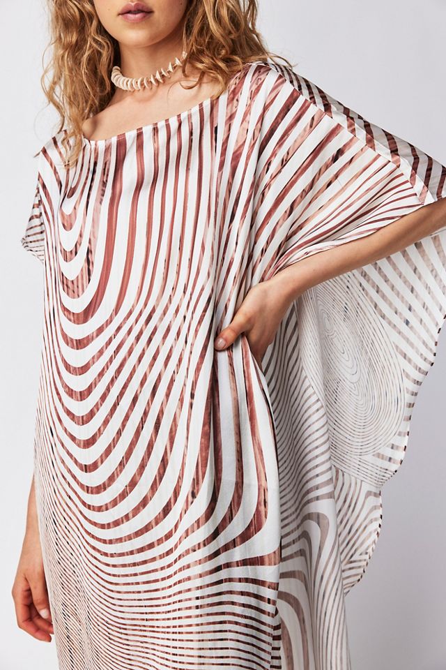Willow Swirl Print Kaftan #2
