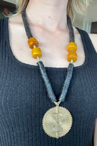 Amber Necklace Selected by The Curatorial Dept.