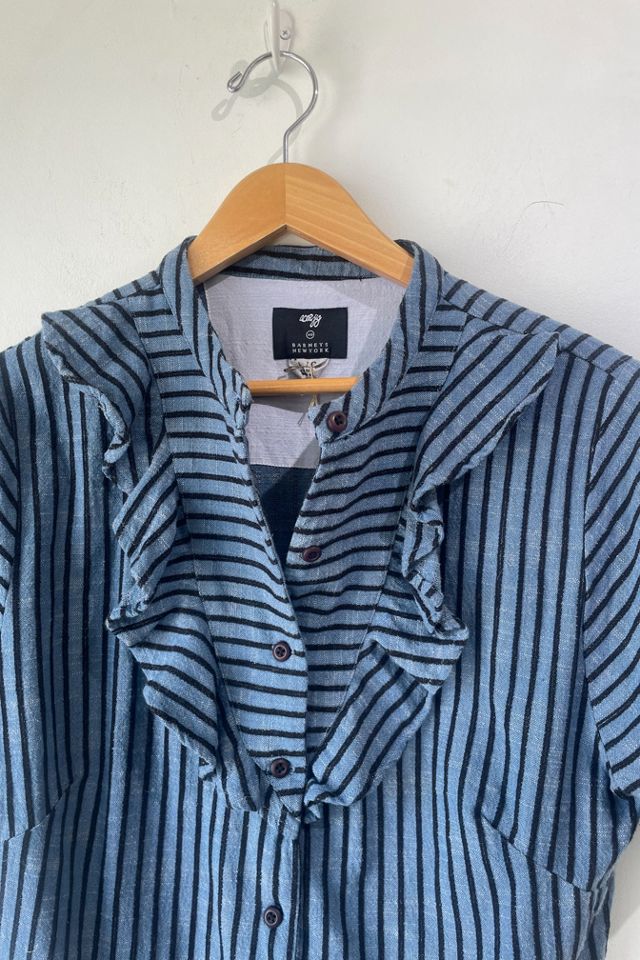 Ace & Jig x Barney’s Stripe Ruffle Top Selected by The Curatorial Dept. #2