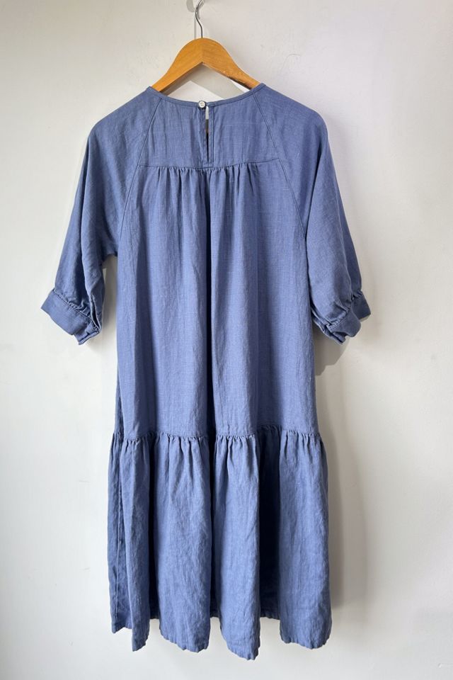 Bristol Dress, Gazette, Linen Bamboo – Blue Sky Clothing Co Ltd