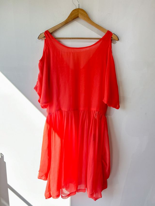 Electric Feathers Silk Organza Dress selected by The Curatorial Dept. #2