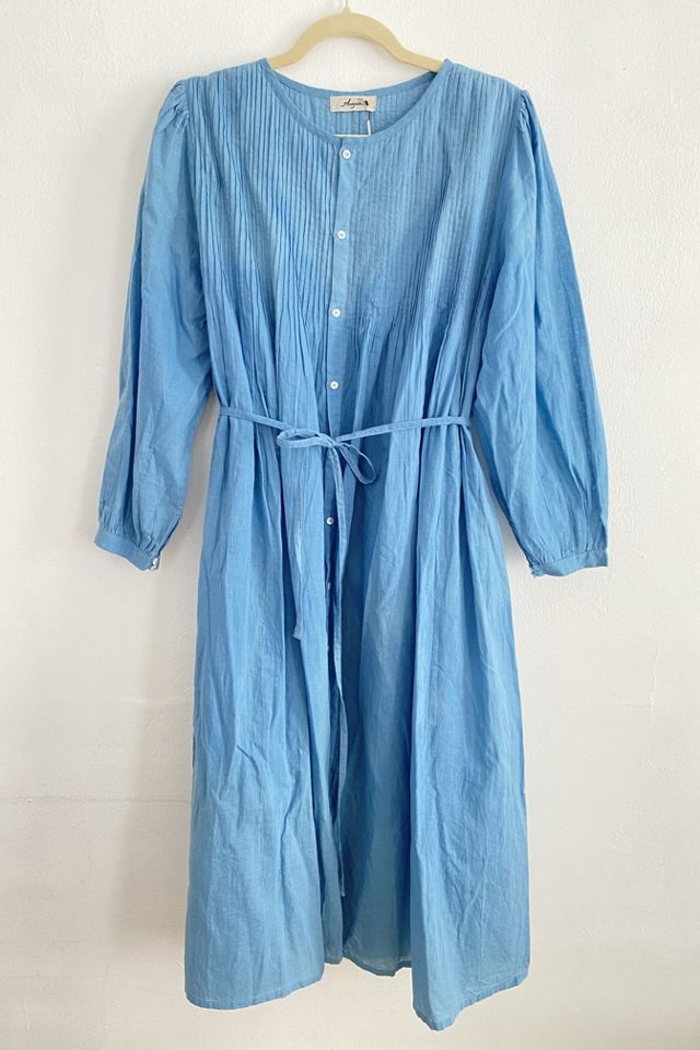 NWT Ichi Antiquities Light Blue Cotton Dress Selected by The Curatorial Dept. #1