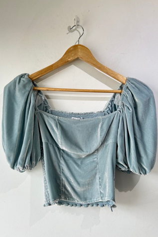 reformation puff sleeve top