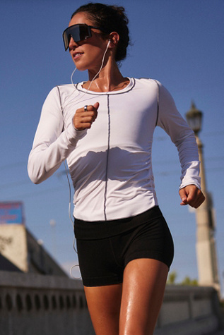 Right On Run Long Sleeve Layer product page