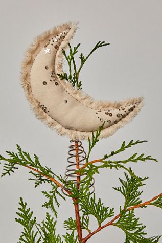 Cimier en forme de lune à sequins Skippy Cotton