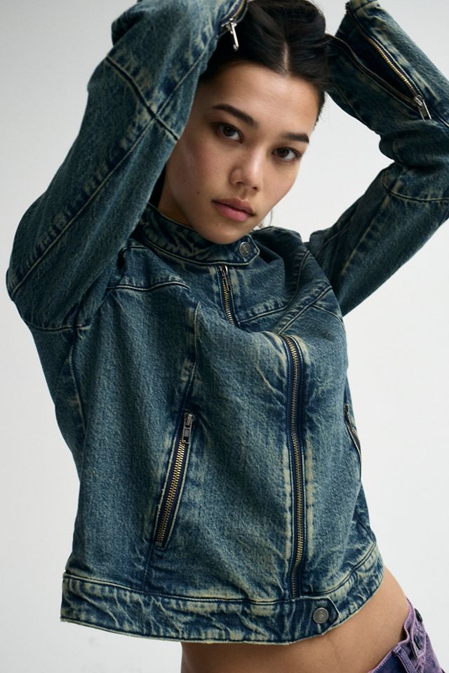 Denim 2024 moto jacket