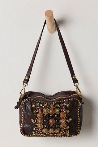Campomaggi Fiore Embellished Crossbody