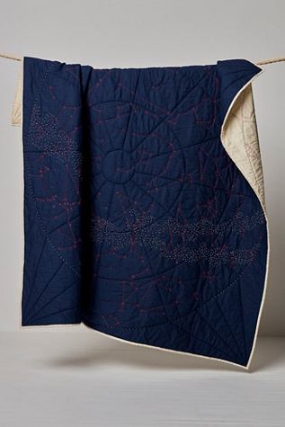 Haptic Lab X FP Constellation Throw Blanket at Free People in Navy