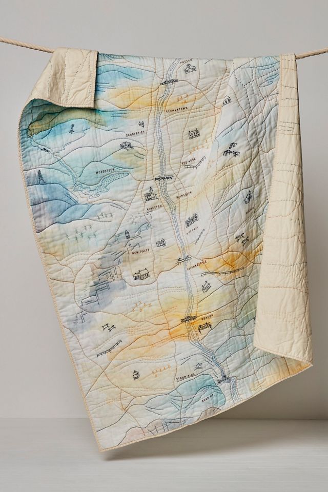 Haptic Lab Hudson River Valley Throw Blanket #1