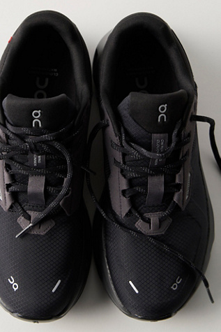 On Cloudrunner Waterproof Sneakers at FP Movement, Magnet/Black, US 8