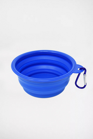 MODERNBEAST Collapsible Pet Bowl at Free People in Blue