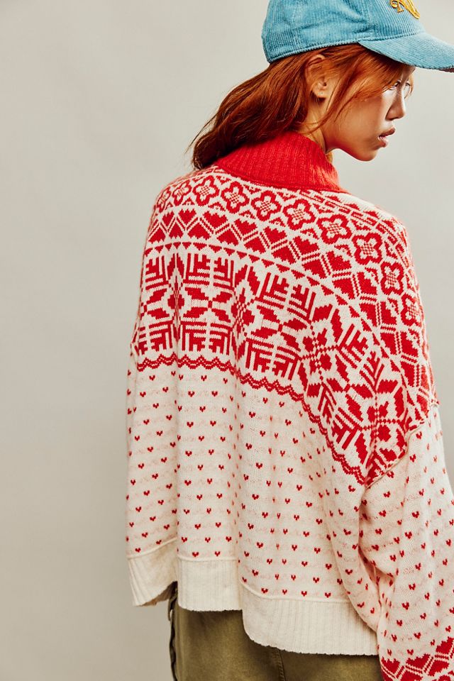 Free people break deals of dawn cashmere sweater