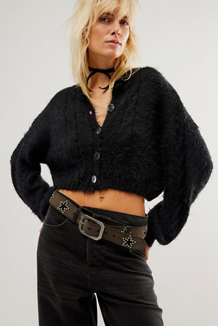 Willow Cardi at Free People in Black, Size: Large