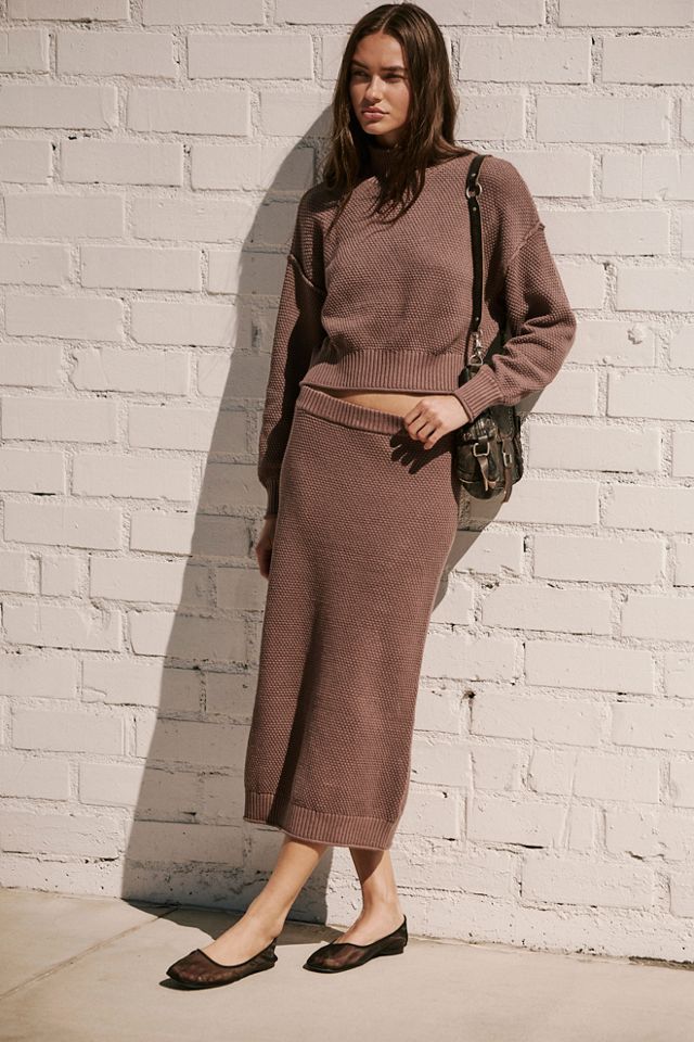 Hailee Sweater Skirt Set #4