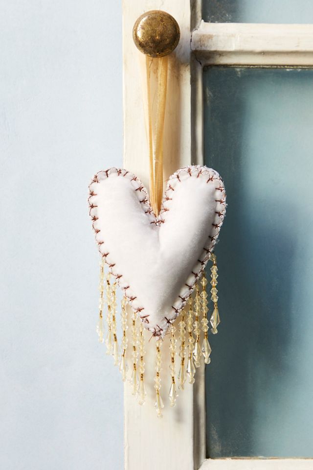 Curried Myrrh Juji Heart Ornament #2
