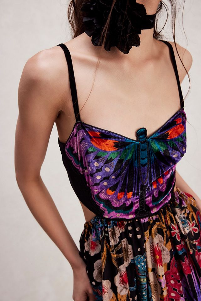 Free people 2025 butterfly dress