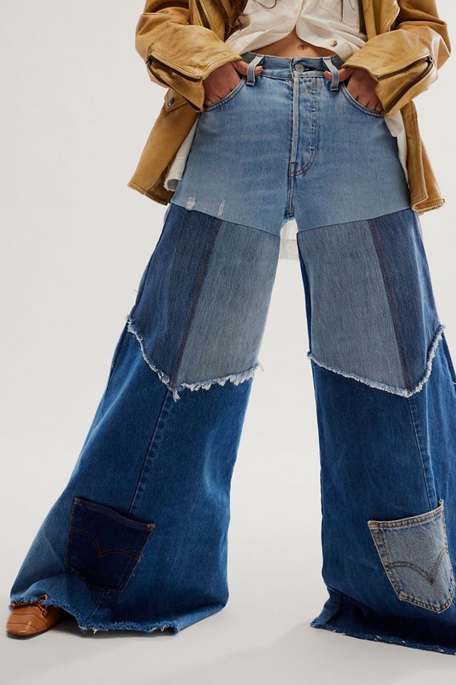 FP x Tricia Fix Reworked Denim Bell Jeans #3