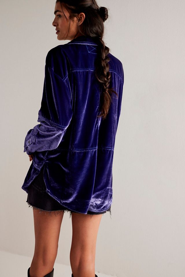 Pull en velours Peyton #1
