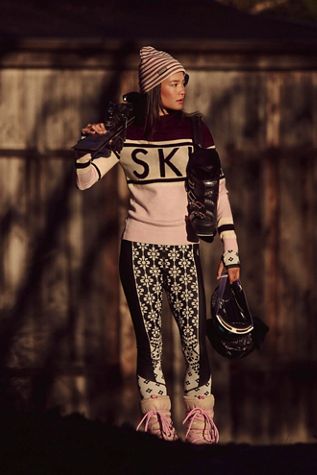 Myoko Jacquard Base Leggings