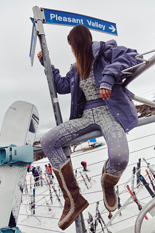 Myoko Jacquard Base Leggings
