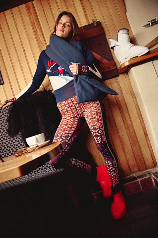 Myoko Jacquard Base Leggings