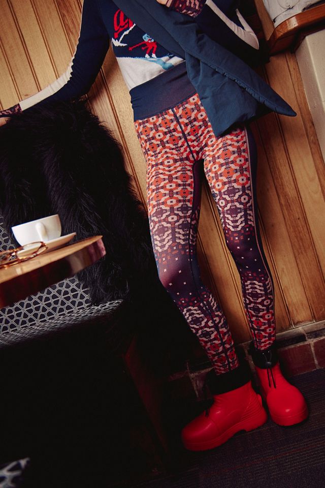 Myoko Jacquard Base Leggings #1