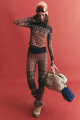 Myoko Jacquard Base Leggings