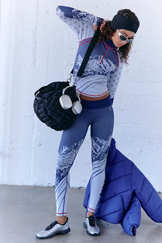 Myoko Jacquard Base Leggings